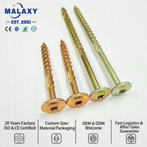 Vis à tête fraisée Malaxy pour terrasses, vis autoperceuses pour bois, fixations structurelles haute résistance pour le bois - Product Image 3