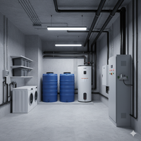 Détecteur de fuite d'eau SMRTE, capteur d'immersion d'eau, transmetteur, contrôleur d'alarme de fuite d'eau pour salle informatique, protocole RS485 Modbus