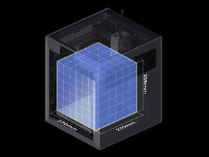 Nouvelle imprimante 3D <span class=keywords><strong>Qidi</strong></span> <span class=keywords><strong>Tech</strong></span> Q2 Combo : Votre solution tout-en-un pour l'impression 3D créative, volume d'impression 270x270x256 mm, nivellement automatique - Product Image 6