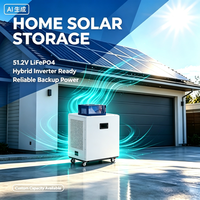 Nouveau système de stockage d'énergie domestique au sol, batterie solaire mobile au lithium LiFePO4 51,2 V 600 Ah 30 kWh, 6000 cycles, 300 Ah 15 kWh