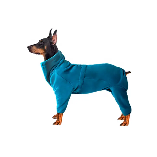 גוזל קוטב לחיות מחמד חם הלבשה תחתונה חורף שרוולים מוצרים מרופדים, ייבוש בגדי כלב אפוד מעיל רך קר ארבע מעיל רגל