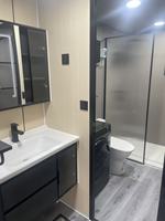 Villa modulaire en conteneur maritime modifié de 20 pieds/40 pieds, cabine mobile Apple, maison préfabriquée, bureau, hôtel, atelier moderne en acier de luxe