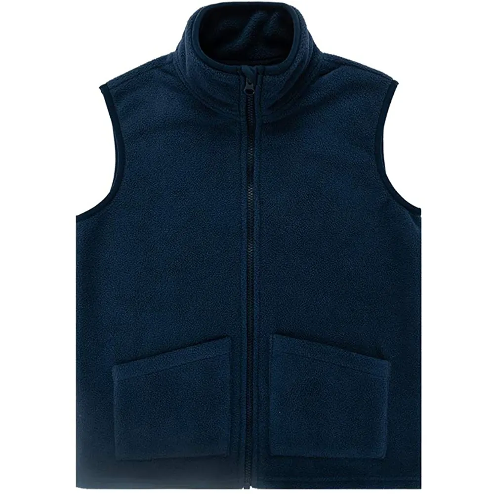 Kids Boy's and Girl's Soft and Cozy Fleece Vest with Classic Fit