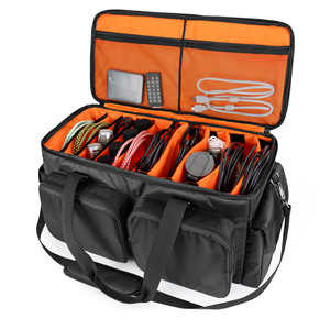 Large Capacity DJ <b>Cable</b> <b>Bag</b> for Extension Cords, Mics, Pedals, <b>Cable</b> <b>Bag</b> for Musicians, DJ Equipment Gig <b>Bag</b> - Product Image 1