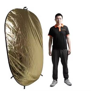 <span class=keywords><strong>GODOX</strong></span> Réflecteur de studio portable pliable en PVC 5-en-1 59x79 pouces Réflecteurs multi-disques pliables pour la photographie et la vidéo - Product Image 2