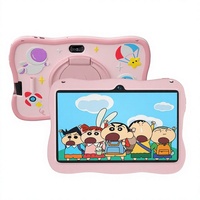 Tablette pour enfants de 7 pouces, écran IPS Android MTK, contrôle parental IWAWA, design résistant aux chutes, écran tactile intelligent compatible avec stylet