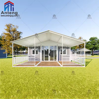 Maison conteneur pliable standard australien 20 pieds 40 pieds, mobile et équipée d'une chambre, d'une salle de bain et d'une cuisine