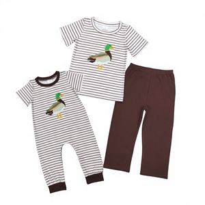 Pijama Enterizo con Cremallera para Bebés Niñas, Estampado Festivo, Algodón Orgánico, Spandex y Seda de Leche, Suave y a la Moda (Pre-orden) - Product Image 4