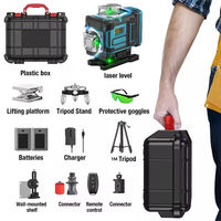 Nouvel Arrivage Niveau Laser Numérique Portable Industriel Multifonctionnel 4D 16 Lignes Vertes Haute Puissance pour Carrelage