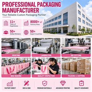 Bolsa de Papel Kraft con Asa Larga para Regalo, con Logotipo Estampado en Oro, Bolsa de Regalo para Alimentos, Bolsas para Entrega de Comida, Lote de Bolsas para Comestibles - Product Image 5