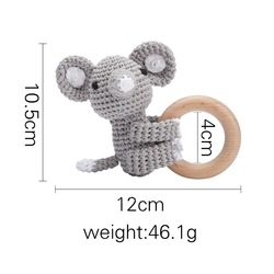 Crochet loop animal elephant
