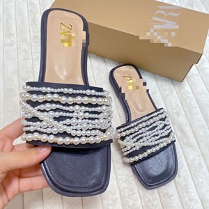 Zapatos Za para mujer, zapatos planos hechos en China con perlas, estilos africanos, zapatos de talla grande 2024 - Product Image 6