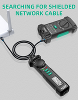 Herramienta de telecomunicaciones FY8172, RJ45, RJ11, STP, UTP, LAN, diagnóstico de tono, rastreador de cable de red, detección de vida PoE