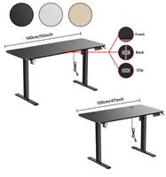 Bureau debout moderne extensible en métal réglable avec roulettes pour la maison et les petits espaces, table pour ordinateur portable