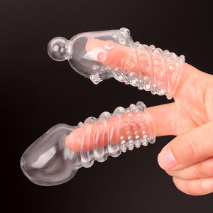 Cubierta de diente de lobo antiejaculación y bloqueadora de semen, cubierta de pene con retardo físico, productos para adultos para el coqueteo en pareja, venta al por mayor. - Product Image 1