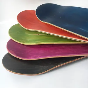 丰原滑板厂100% 加拿大枫园滑板甲板定制贴面专业滑板甲板