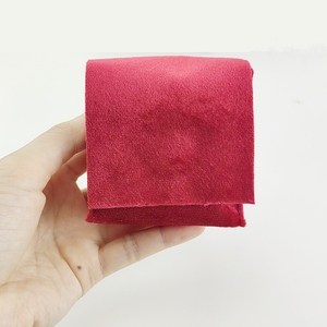 Custom Logo Made Velvet Gift Jewelry Packaging Bags for <b>Watch</b>, Glasses and Jewelry Suede Envelope Pouch for <b>Ring</b> Box - Product Image 1