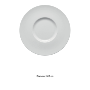 Assiette plate Napoli Gourmet Ø 31 cm Ø intérieur 15 cm Saturnia - Product Image 3