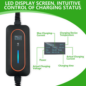 Cargador de Vehículos Eléctricos Portátil GB/T 16A, Nuevo, Salida de CA de <span class=keywords><strong>3</strong></span>.5kW, Entrada de 200-220V, Fabricación de Carga Eléctrica - Product Image 3