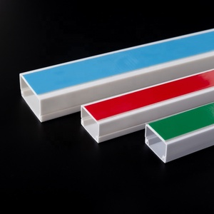 Taille de boîtier de fil électrique en <span class=keywords><strong>PVC</strong></span> en plastique de gouttière de fil d'usine de la Chine - Product Image 3