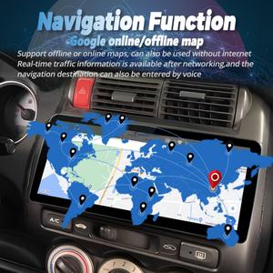 Reproductor de Video para Auto con Pantalla de 12.3 Pulgadas, Android 13, Radio Estéreo para Honda Jazz Fit 2002-2008, GPS, Multimedia, Carplay, Unidad Principal - Product Image 3