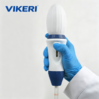 Pompe à pipette manuelle de laboratoire VIKERI de haute qualité, Levo 0,1-100 ml, résistante aux produits chimiques, en plastique ABS