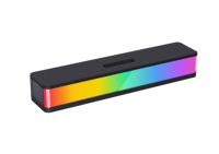 Nouveau lancement portable mini ordinateur de jeu haut-parleur sans fil bluetooth pour pc avec changement de lumière led pour le bureau à domicile