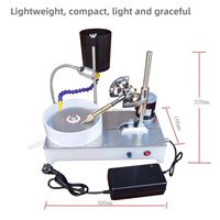Petite machine électrique de gravure et de facettage pour jade et agate, outil de meulage et de polissage de pierres précieuses, couteau de finition pour bijoux et équipement
