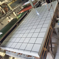 Fournisseur professionnel de plaques de marbre en PVC UV pour projets de grande envergure