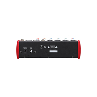 Accuary Pro Audio MES6 Professional 4 canaux DJ Mini Audio Mixer Player Sound Mixer Application USB pour clubs