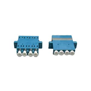 Connecteur de boîtier à fibre optique SM LC-UPC Quadplex de qualité supérieure, adaptateur de fibre optique à faible perte pour utilisation en <span class=keywords><strong>communication</strong></span> FTTH par un fabricant spécialisé - Product Image 2