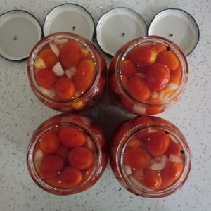 Vente <span class=keywords><strong>en</strong></span> gros de tomates cerises de haute qualité Tomates <span class=keywords><strong>en</strong></span> <span class=keywords><strong>conserve</strong></span>, marinées et <span class=keywords><strong>en</strong></span> <span class=keywords><strong>conserve</strong></span> 720ml - Product Image 2