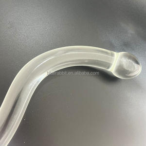 Vente en gros baguette Yoni à double extrémité gode de plaisir verre thérapie par cristal pelvien jouet sexuel anal - Product Image 2