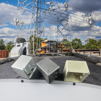 Boîtier de connecteur en acier inoxydable et aluminium usiné CNC, accessoires métalliques, boîtier de station de communication extérieure, brochage