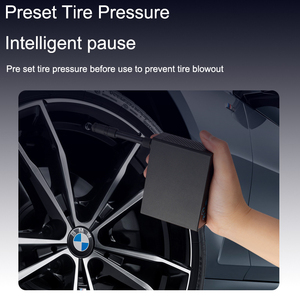<span class=keywords><strong>Mini</strong></span> xách tay không dây ABS điện lốp Inflator 150PSI Máy nén khí thông minh tự động hiển thị kỹ thuật số bơm cho xe đạp - Product Image 4