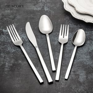 Vente chaude, couverts en argent de qualité alimentaire, couverts en acier inoxydable, couverts en argent, ensembles de couverts pour mariage - Product Image 2