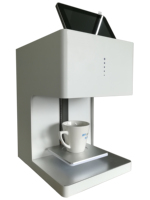Printer Kopi Digital Inkjet WiFi Cerdas Baru Tinta Edible Otomatis Resolusi Tinggi 600X600dpi Seni Latte Indah Serbaguna