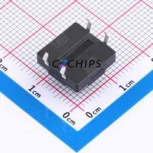 K2-1841DP-H4SW-02 Tactile Switch Through hole-4P,12x12mm Switch Single Pole Single Throw Round Button 2.5N Through Hole - Product Image 2