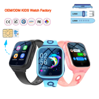 Smartwatch GPS 4G per Bambini con SIM, Videochiamata, SOS, Batteria da 1000mAh, Impermeabile, Antifurto, Orologio Intelligente di Sicurezza per Bambini