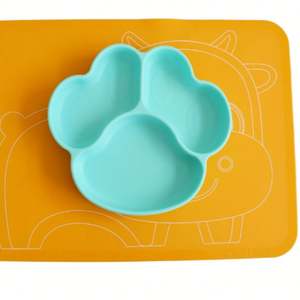 Manteles individuales de silicona, bonitos manteles individuales de dibujos animados para niños pequeños, manteles antideslizantes, manteles para comida de bebé para restaurante - Product Image 5