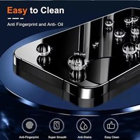 Vente en gros de film anti-espion en verre trempé pour iPhone 16 15 14 Pro Max 12 13 Pro protecteur d'écran transparent en verre