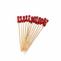 Mini Fruitprikkers Bamboe 90MM Fingerfood Cocktailprikkers Wegwerp Eetbaar Kwaliteit Groothandel Bulkverpakking Aanbod Groothandel