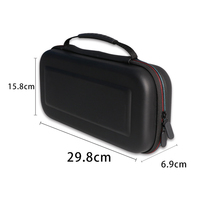 Étui de transport rigide en EVA pour console Nintendo Switch 2 2025, étui de voyage pour Switch 2 avec rangement pour 10 cartes de jeu