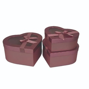 กระดาษกลิตเตอร์รูปหัวใจ 3 ชุด กล่องของขวัญวันวาเลนไทน์ สามารถปรับแต่งได้ตามความต้องการ - Product Image 2