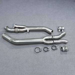 RongDI One-Piece Mandrel Bent SS304 Midpipe for BMW M3 G80 / M4 G82 3.0T 2019-2023 High-Flow Performance Exhaust - Product Image 3