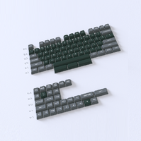 Clavier mécanique SIKAKEYB RTS 61 64 68 84 touches 60% 75% 80% personnalisé OEM en résine PBT double injection blanc vert gris mignon