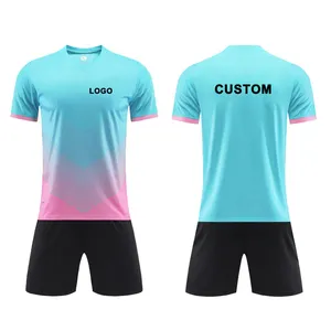 Custom Sublimation Soccer Jersey Personal Design Quick Dry Breathable Football Jersey Club Training Soccer Uniform For Men