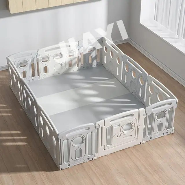 Big Size Foldable Adult Baby Playpen Easy To Carry Plastic Fence For Babies And Kids