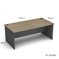 180/150cm * W 60/80cm * D 73cm * H Muebles de lujo personalizados Mesa Oficina ejecutiva Escritorio Mesa de oficina con partición Escritorio moderno Oficina