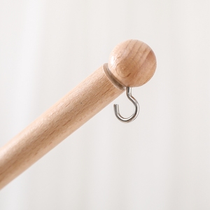 Pmz1206 Mới Thú Nhồi Bông Bằng Gỗ Bé Giường Chuông Bracket Chủ Mở Rộng Công Cụ Di Động Khung Nursery Đồ Chơi Cho 0-24 Tháng Unisex - Product Image 5